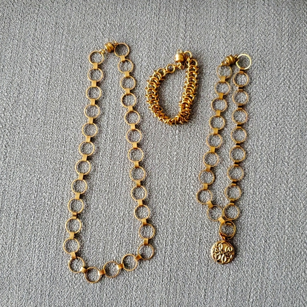 Set of Vintage Sixty Six by Alex and Ani jewelry